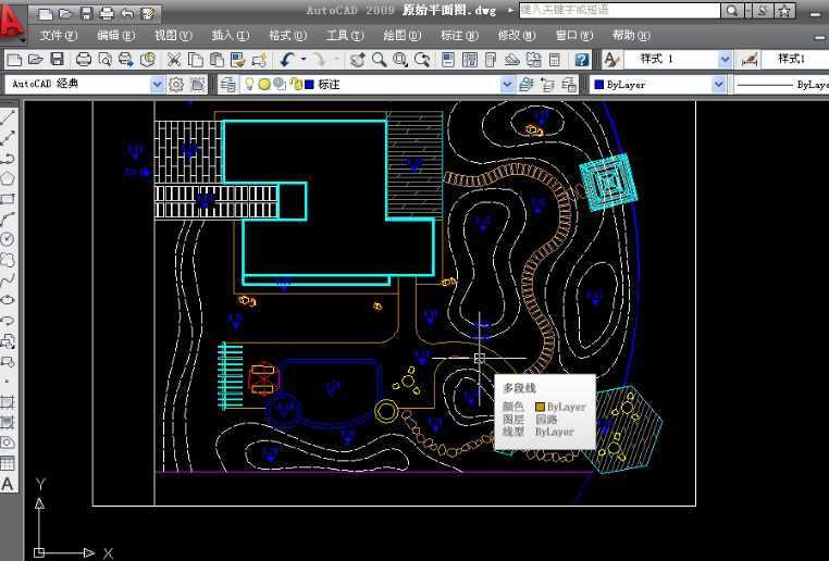 CAD2009绘制竖向设计图教程
