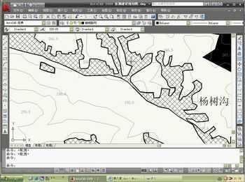 CAD2009 某镇近期建设规划图绘制教程